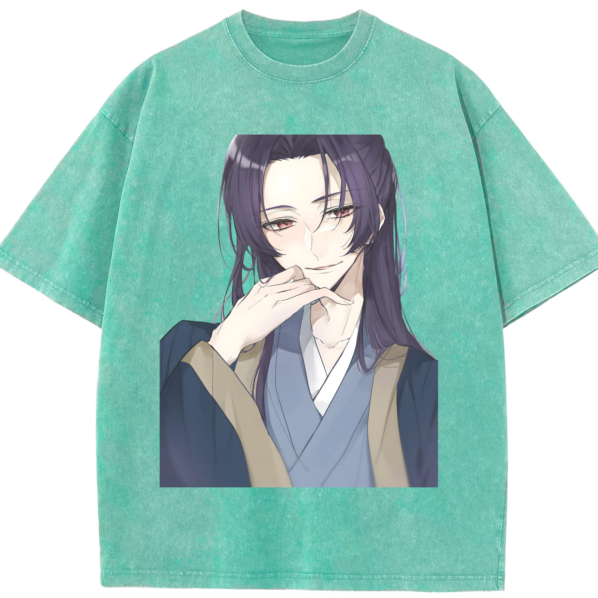 （画像用） 薬屋のひとりごと The Apothecary Diaries 綿100% ヴィンテージ風 半袖Tシャツ（フロントプリント）